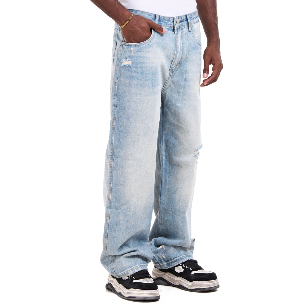 Light Blue Relaxed Fit Jeans