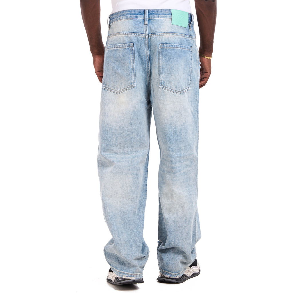 Light Blue Relaxed Fit Jeans