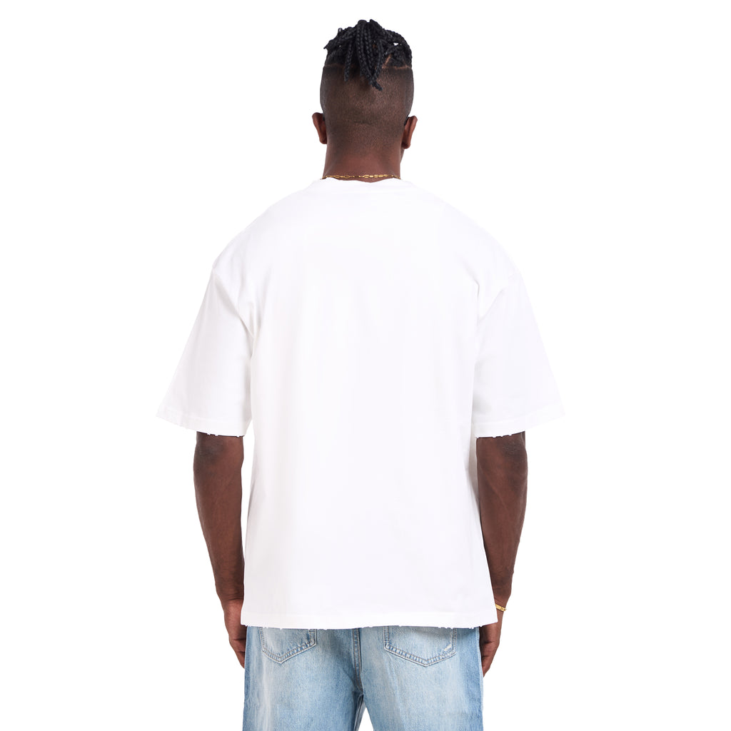 White Printed T-Shirt