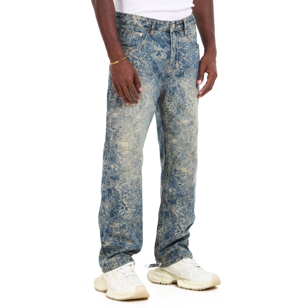 Blue Stone Wash Jeans