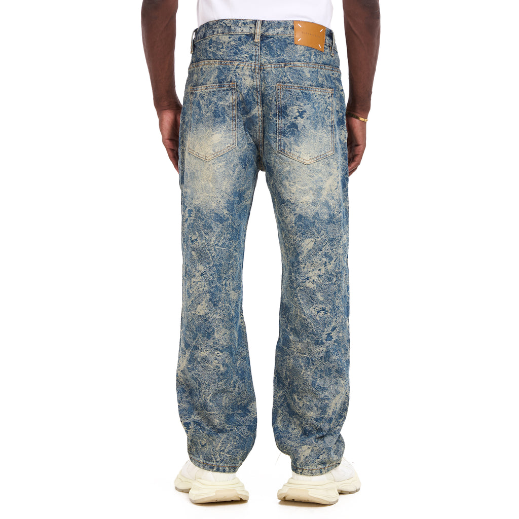 Blue Stone Wash Jeans