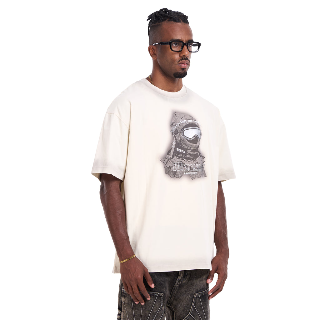 Off White Printed T-shirt