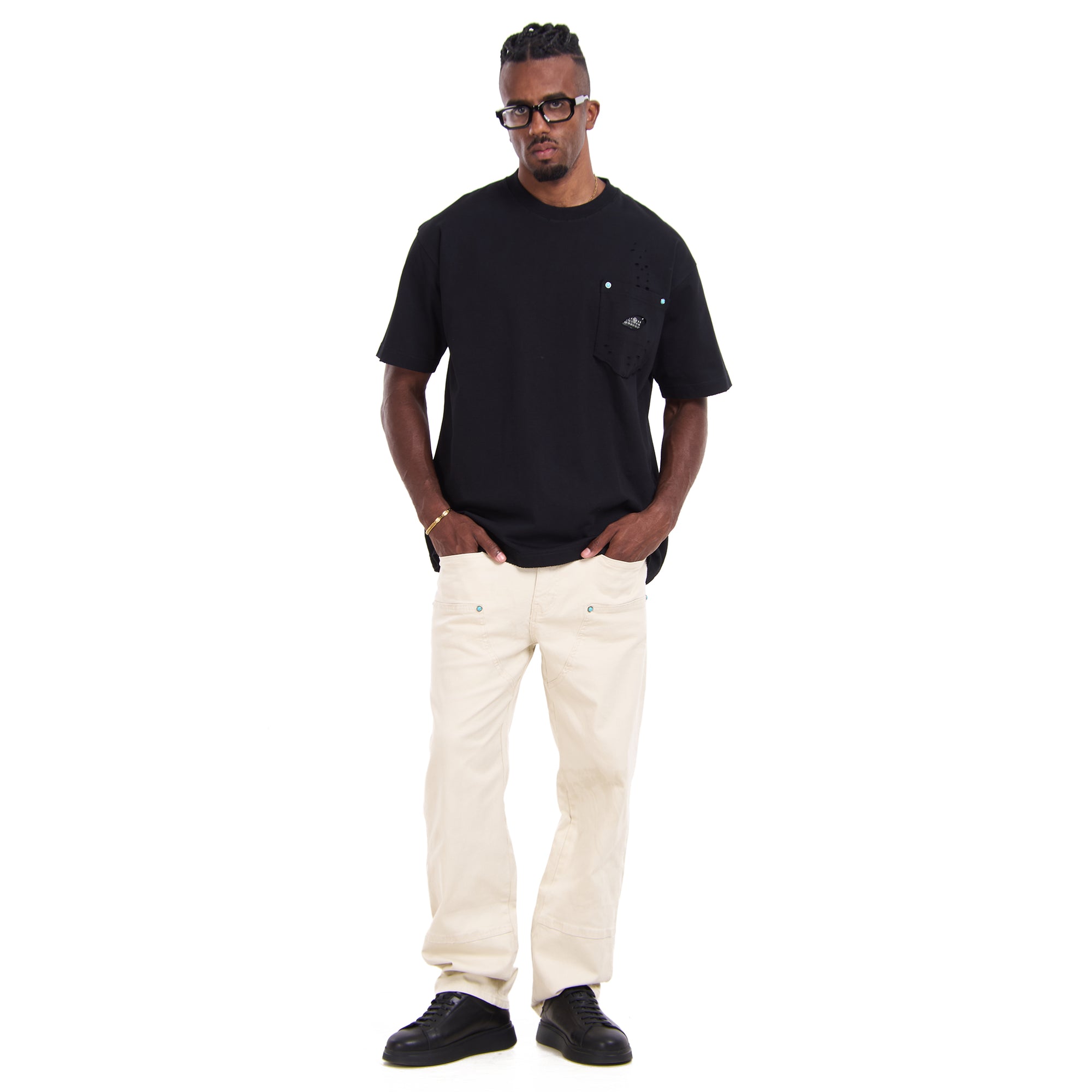 Black Pocket T-shirt