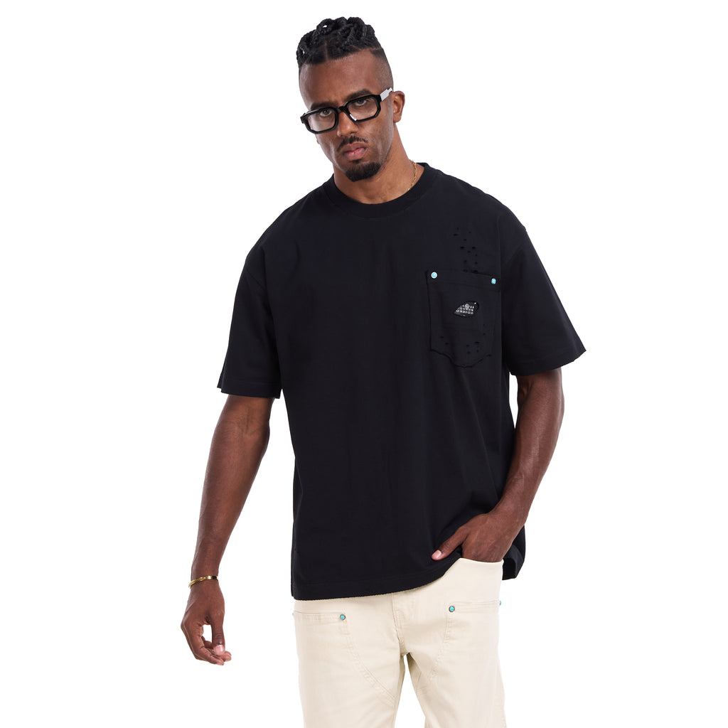 Black Pocket T-shirt