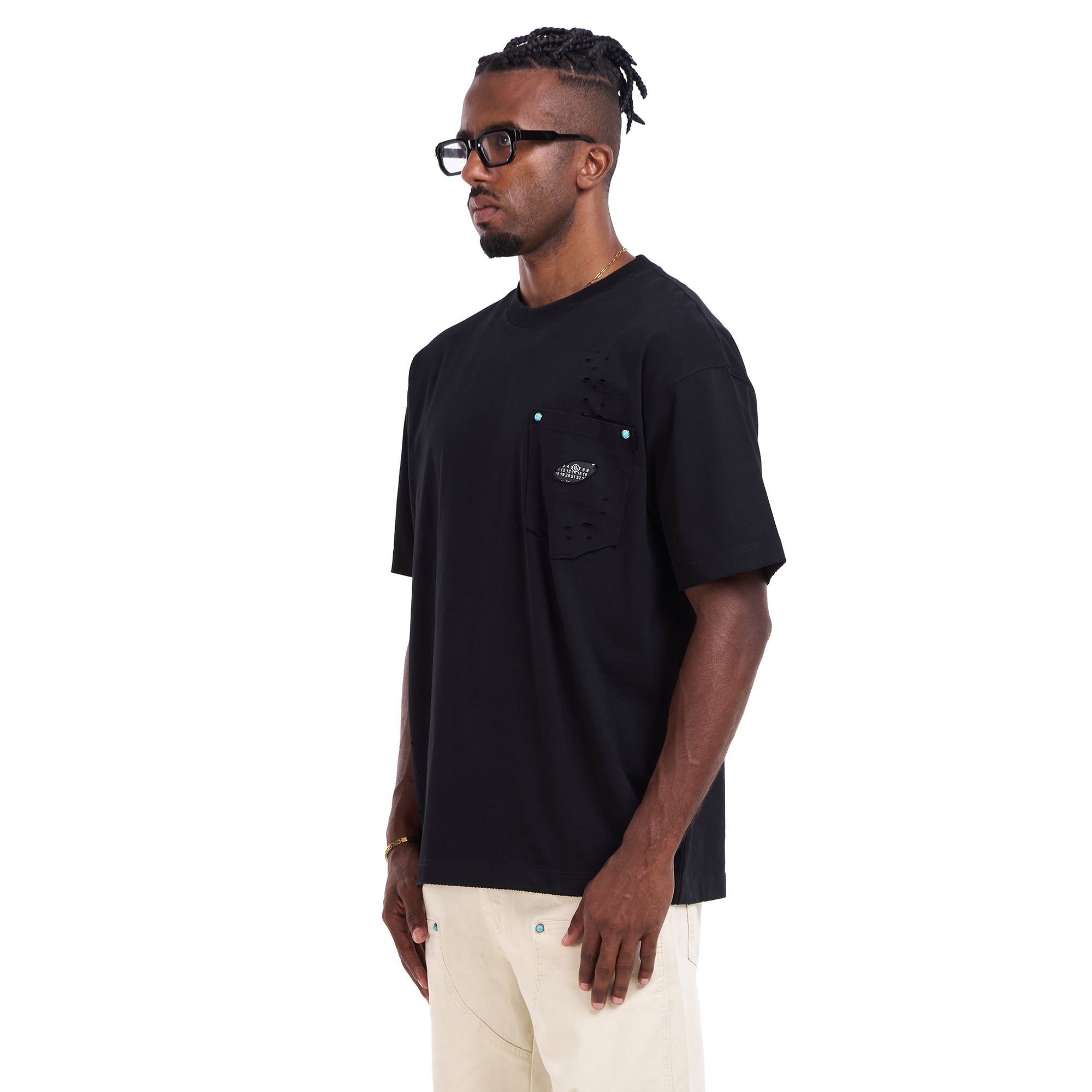 Black Pocket T-shirt