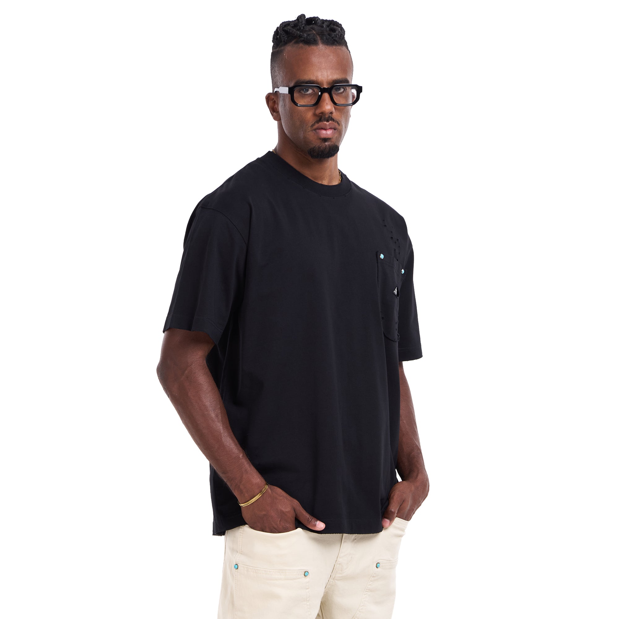 Black Pocket T-shirt
