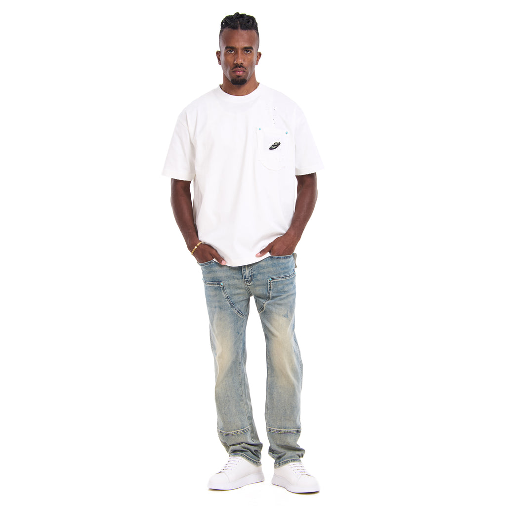 White Pocket T-shirt