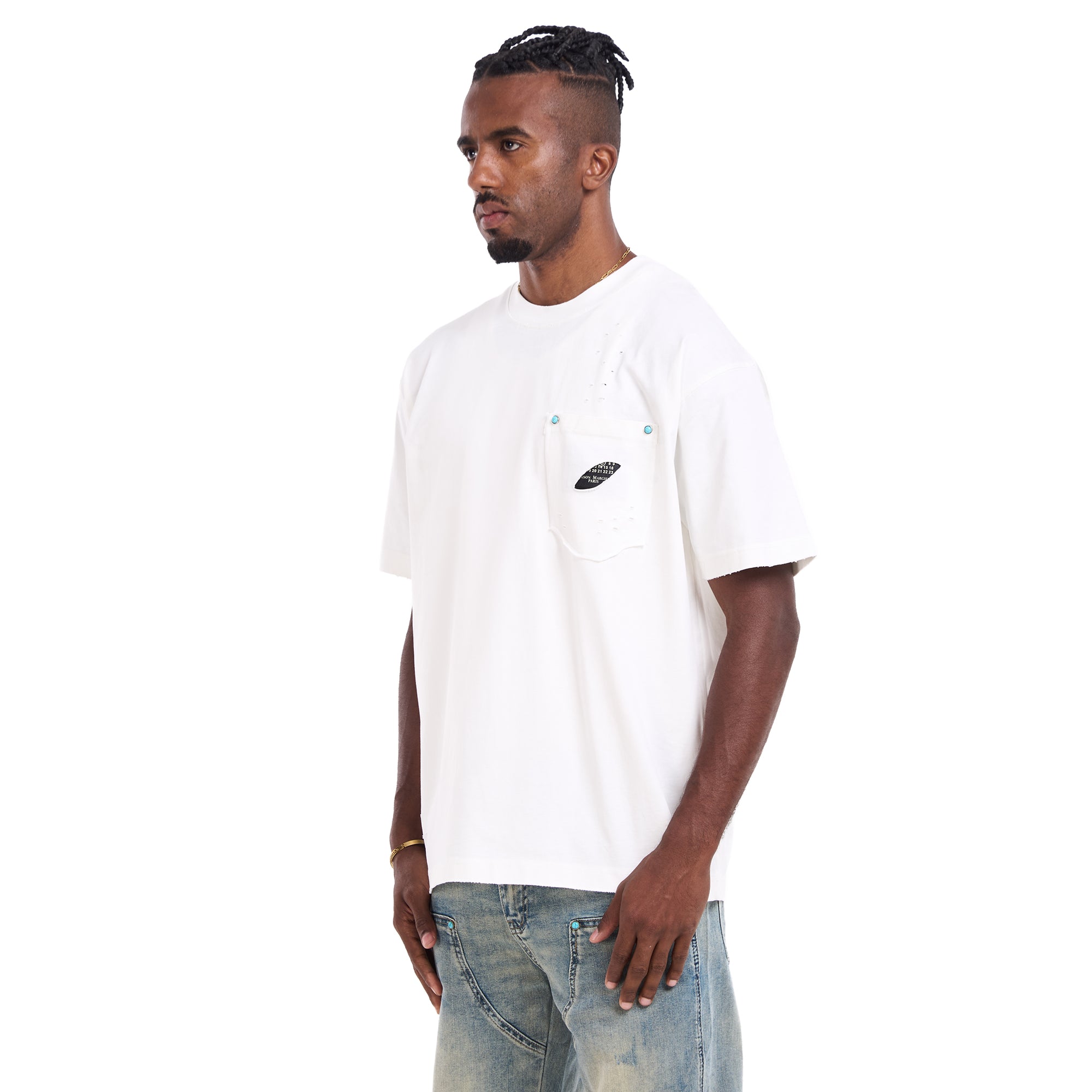 White Pocket T-shirt
