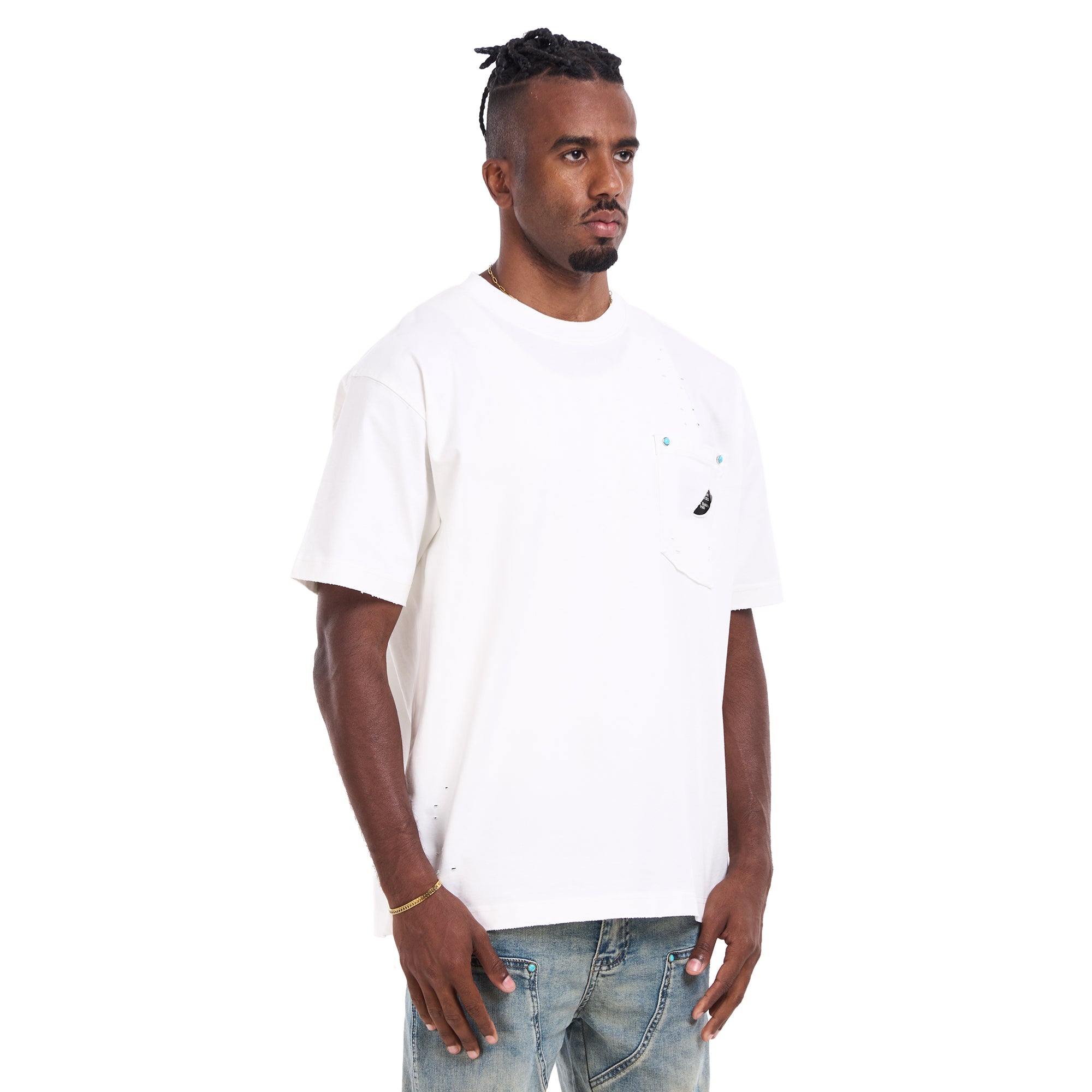 White Pocket T-shirt
