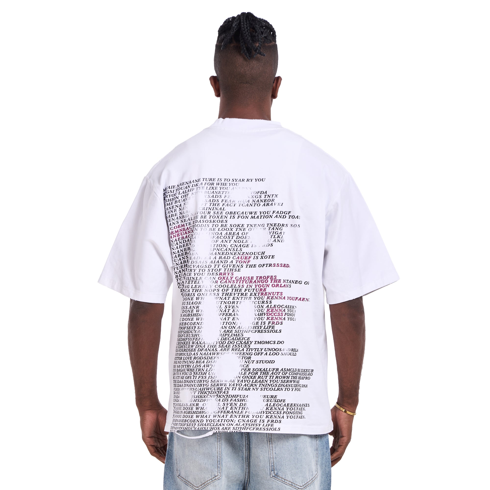 White Printed T-shirt