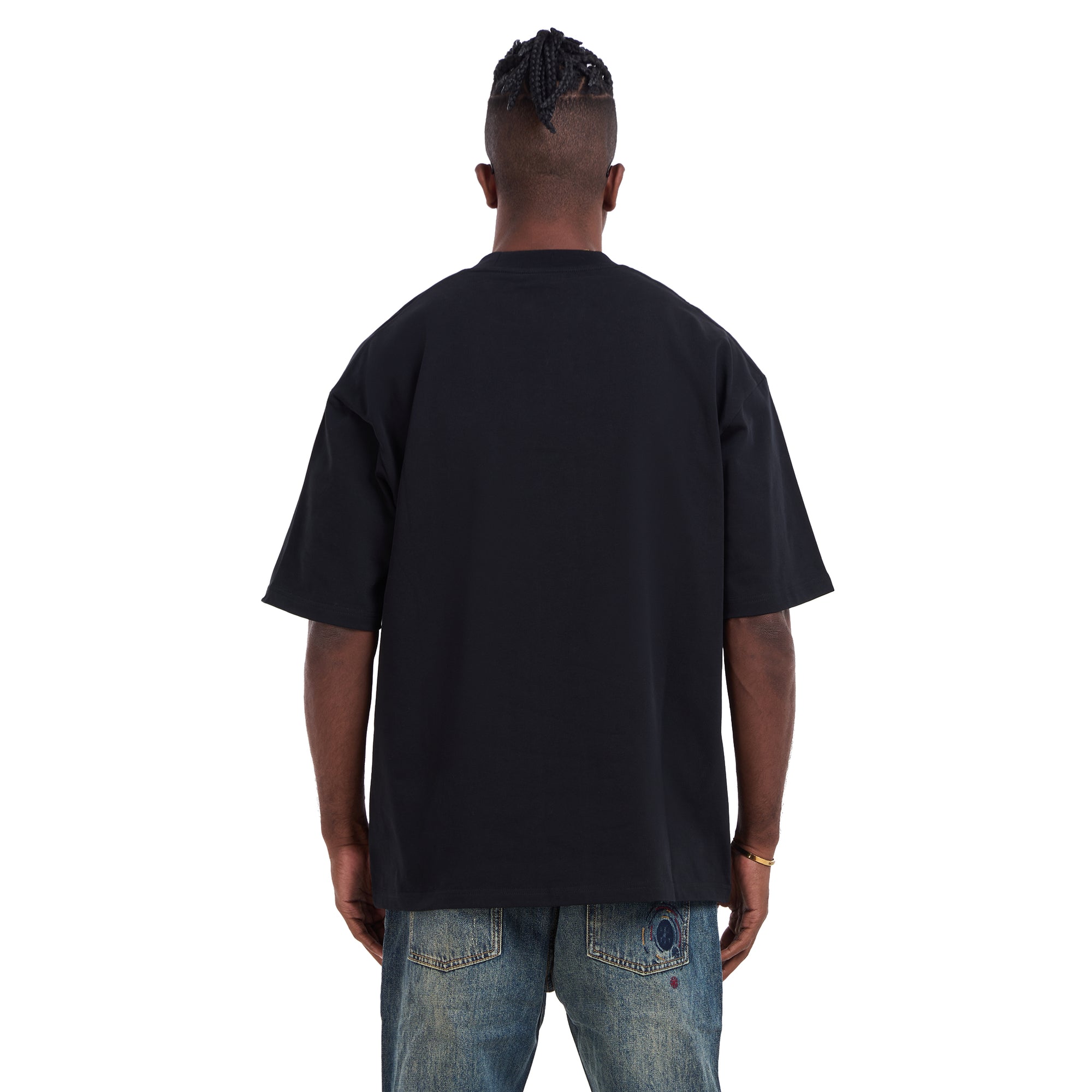 Black Clown Ice Cream Printed T-shirt