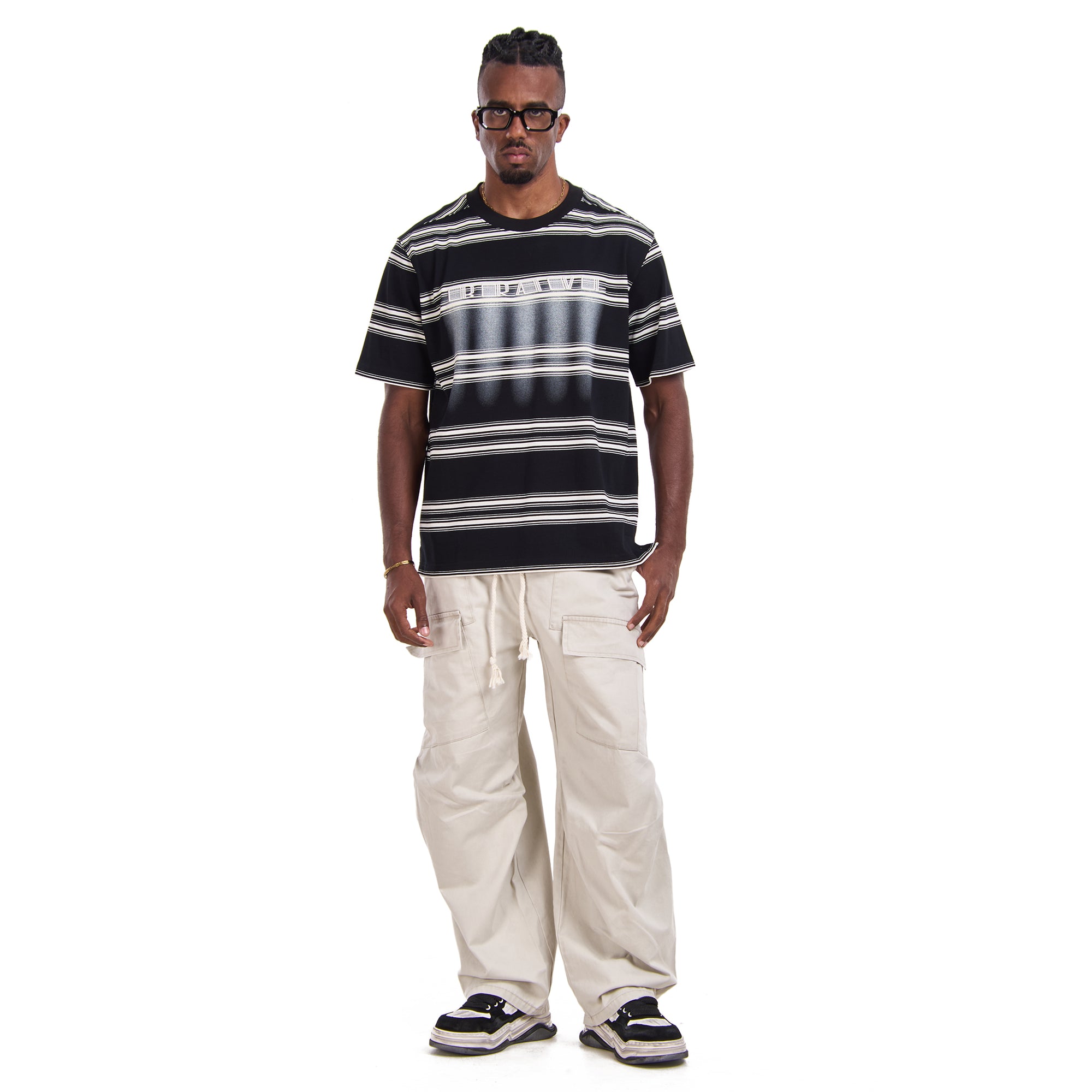 Black Striped T-shirt