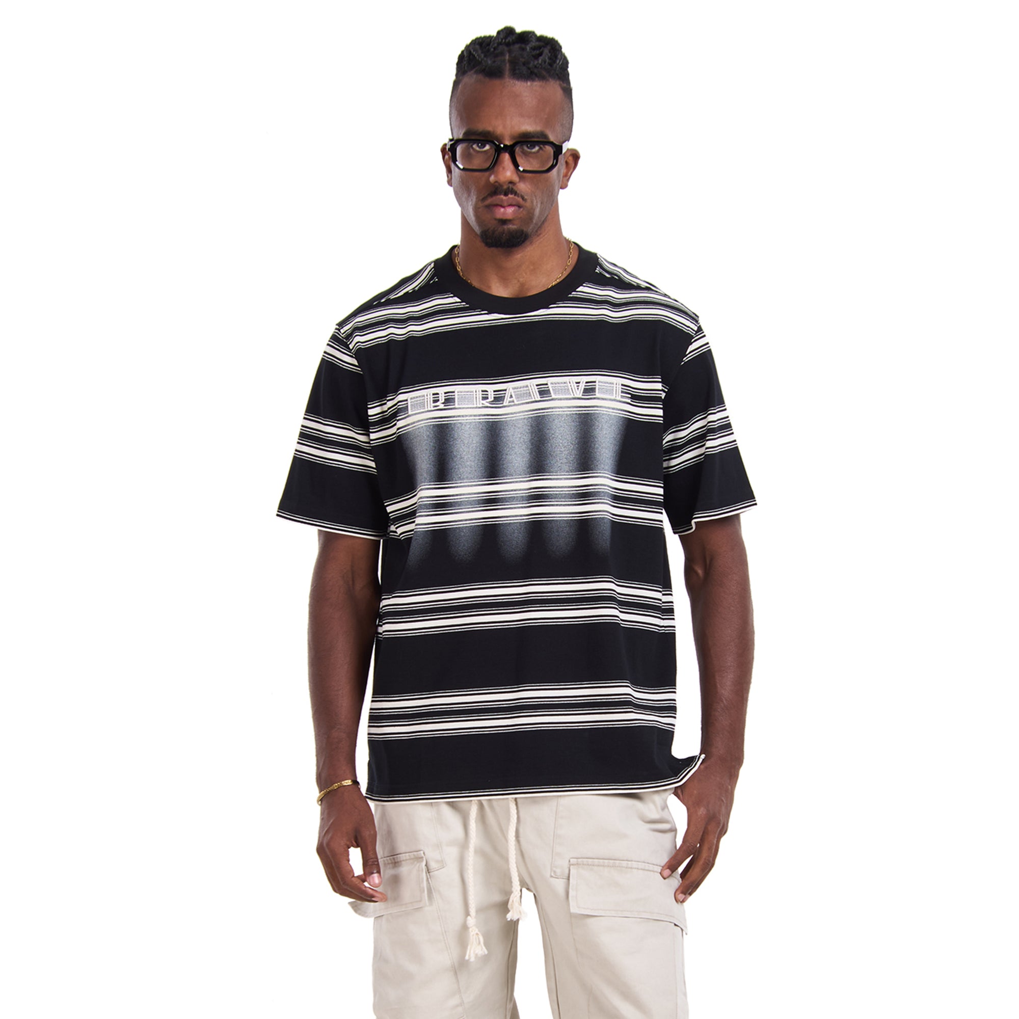 Black Striped T-shirt