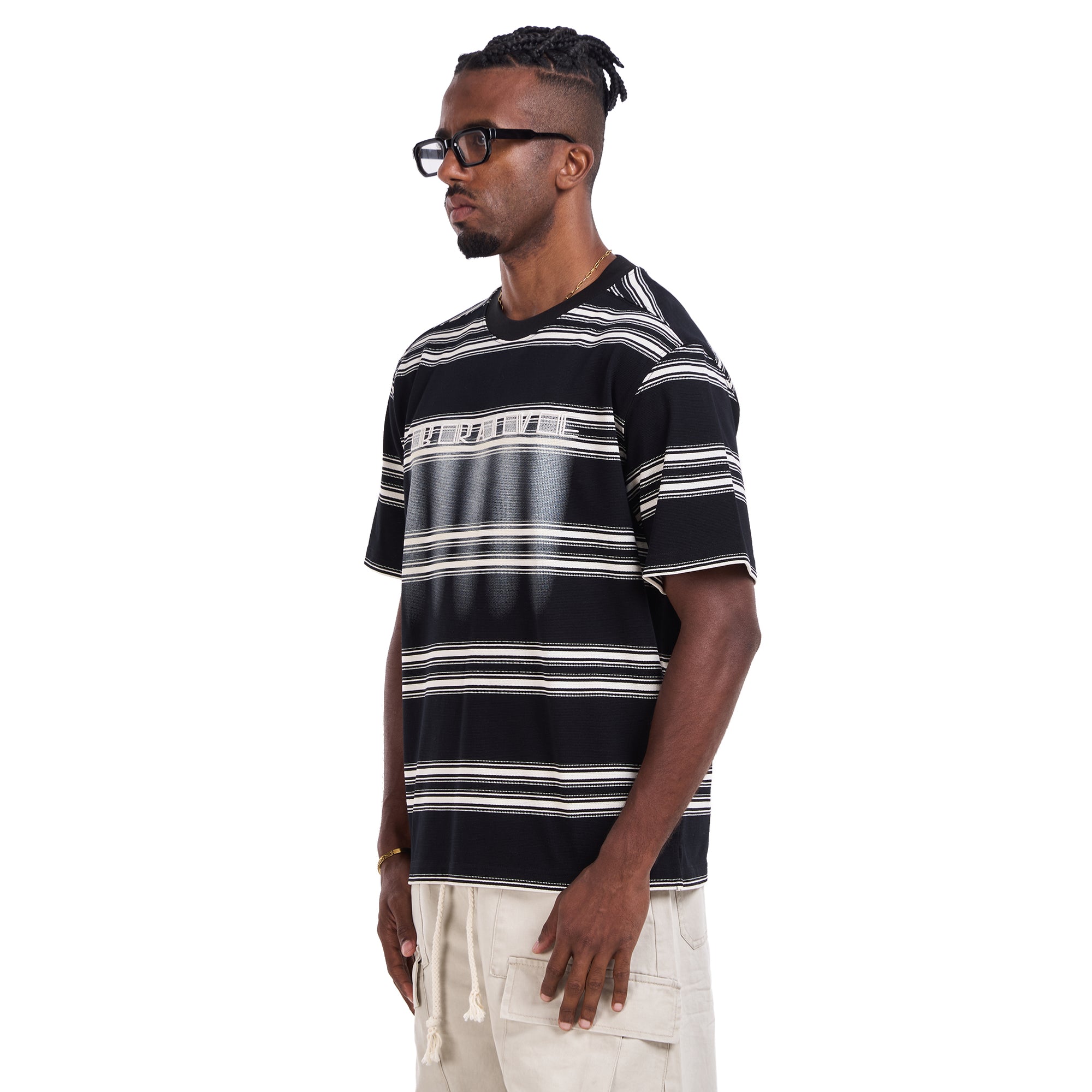 Black Striped T-shirt