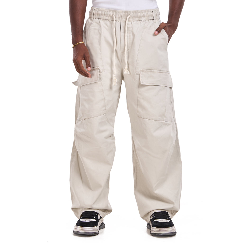 Beige Comfy Crago Trousers