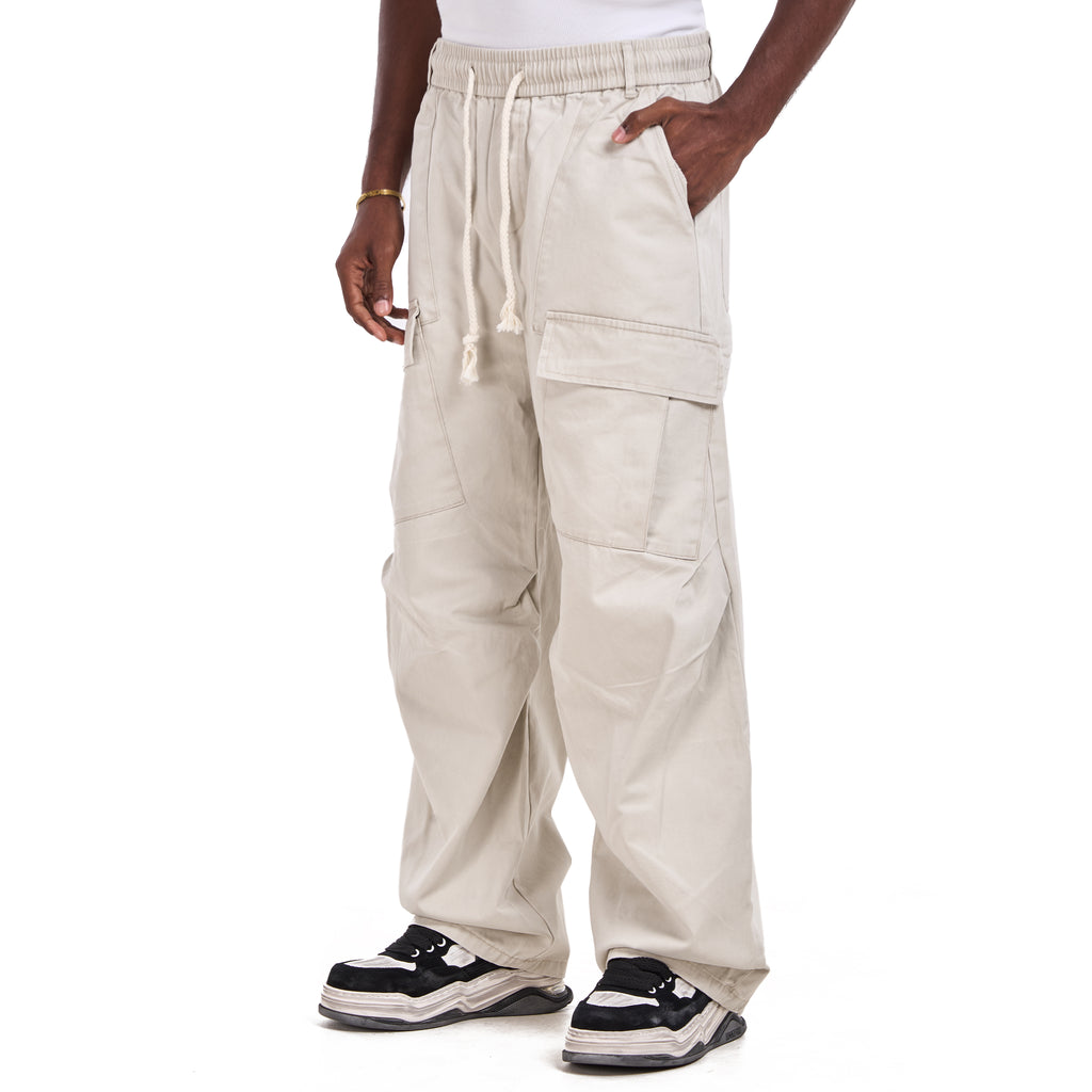Beige Comfy Crago Trousers