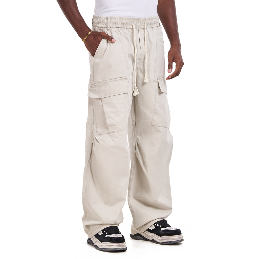 Beige Comfy Crago Trousers