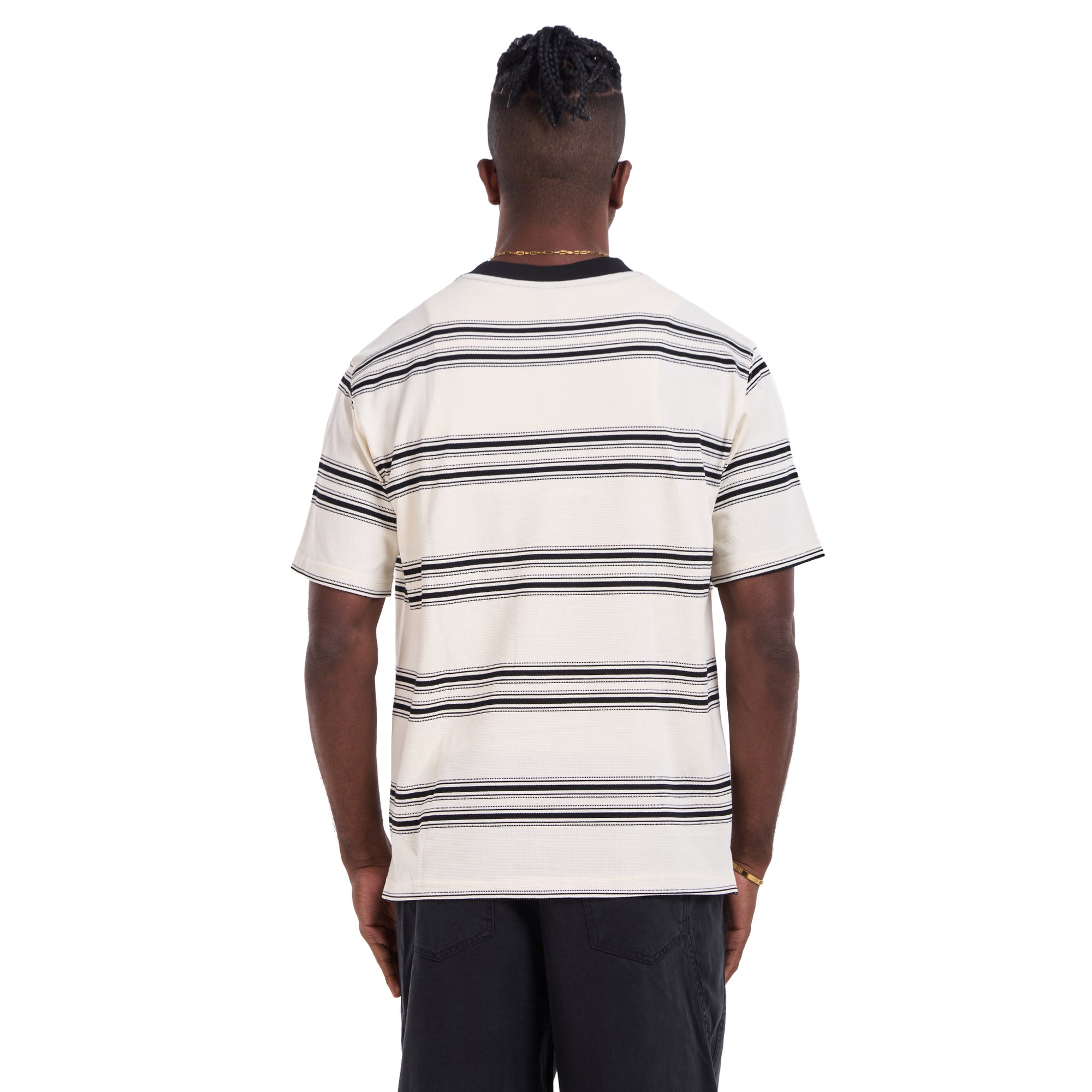 Off White Striped T-shirt