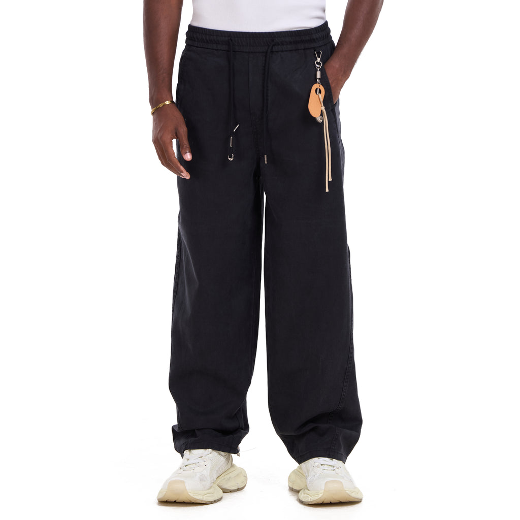 Black Cargo Trousers