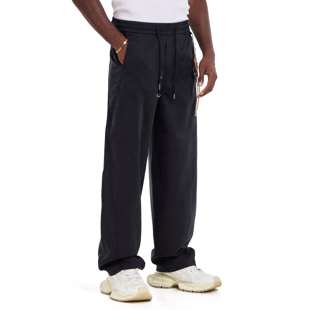 Black Cargo Trousers