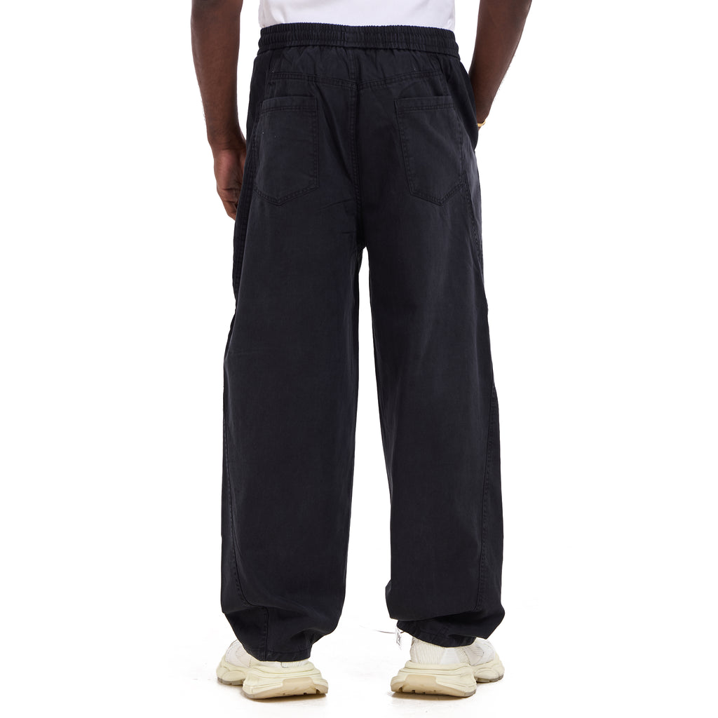 Black Cargo Trousers