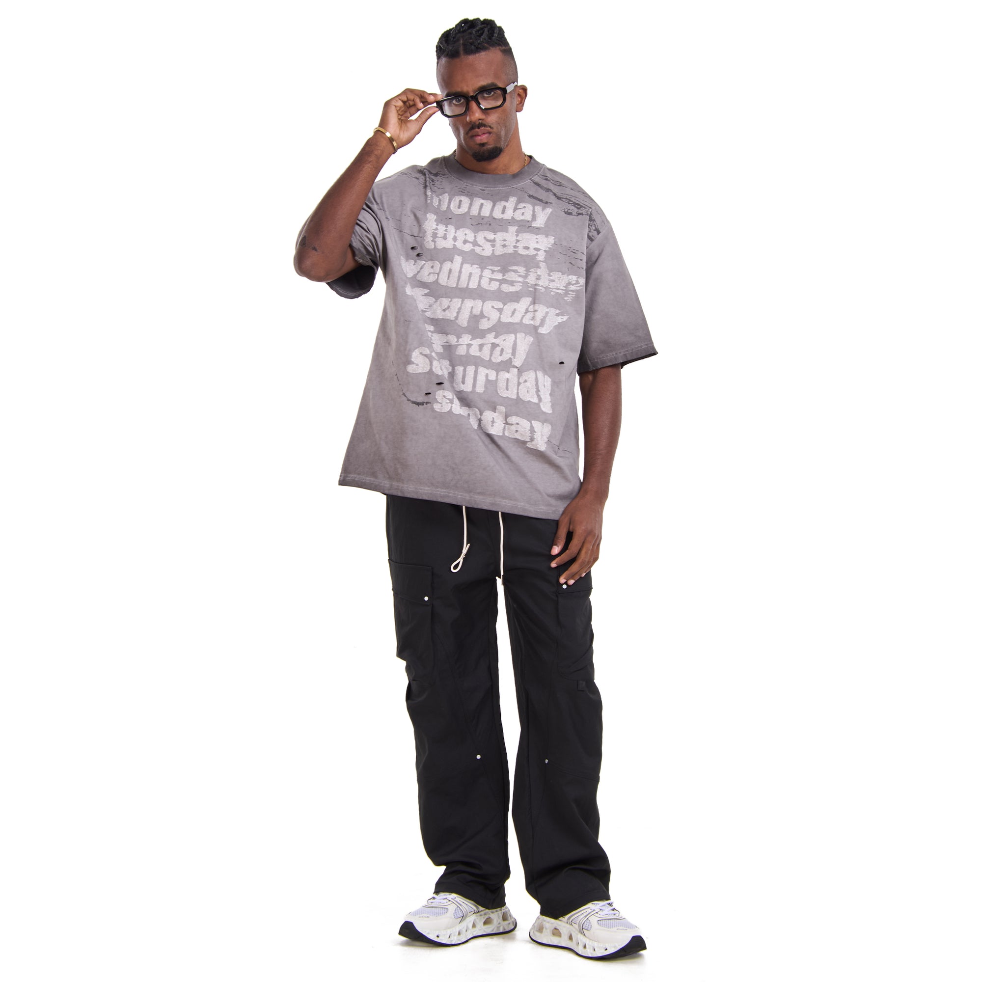 Gray Days Of The Week T-shirt