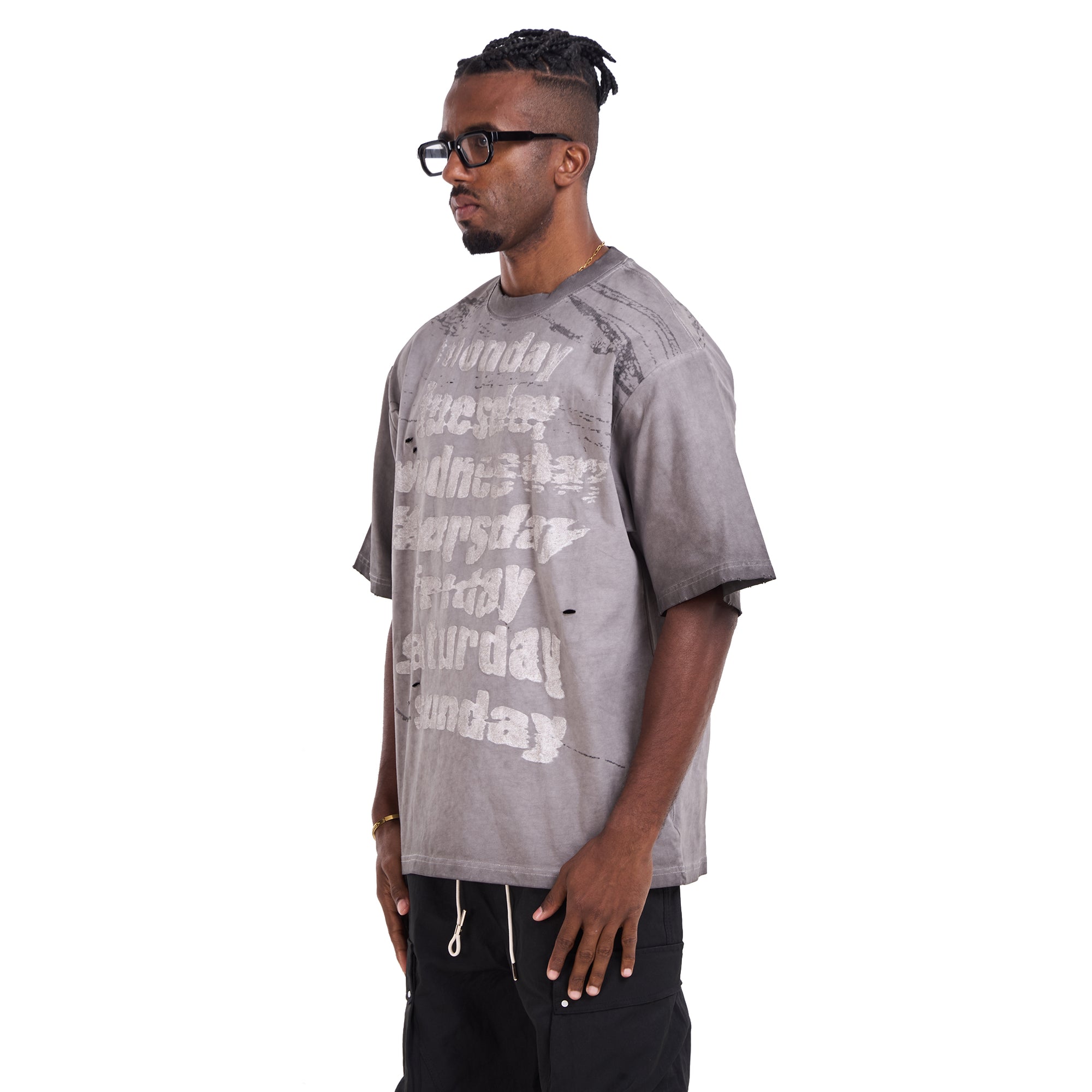Gray Days Of The Week T-shirt