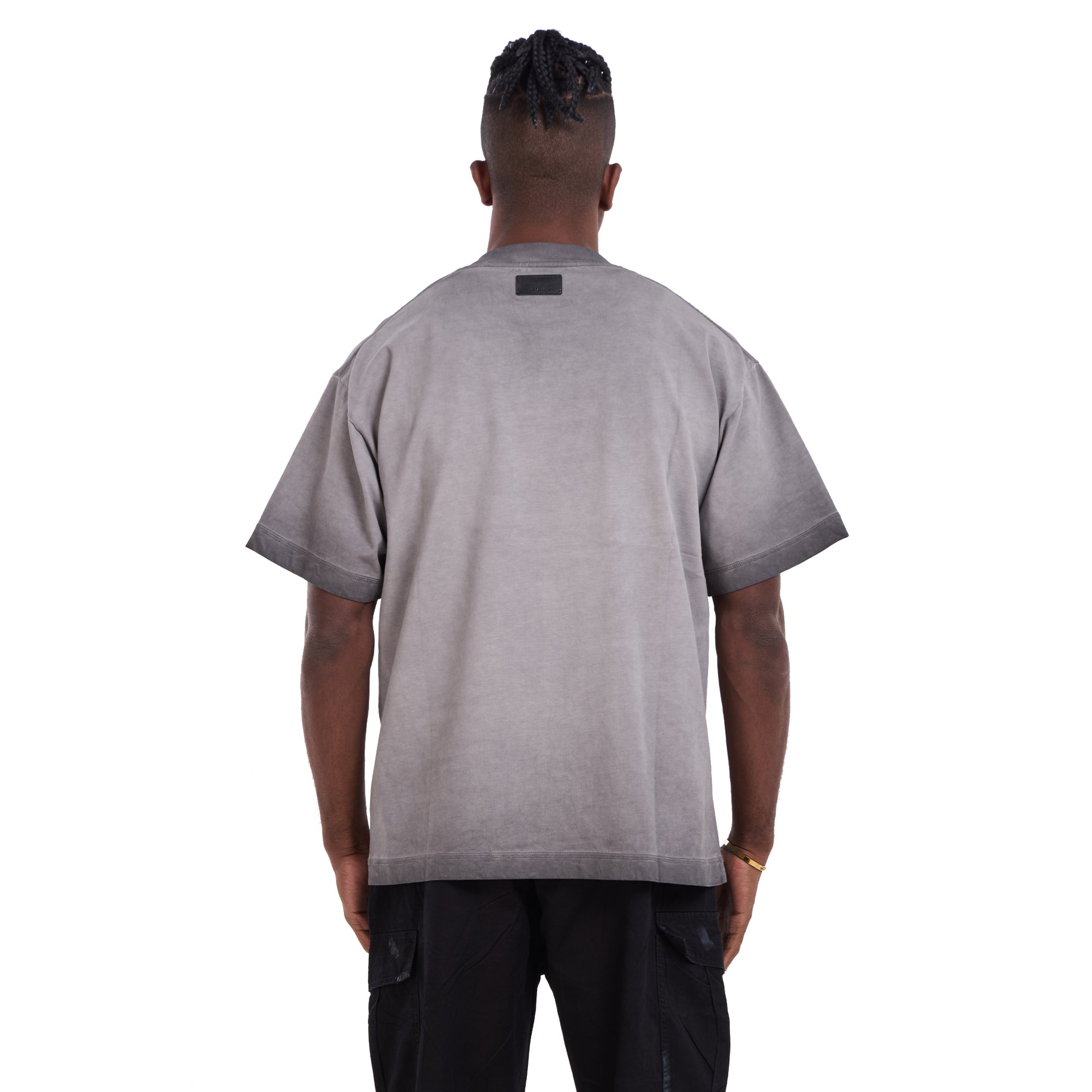 Gray Balenciaga Paris Oversize T-shirt