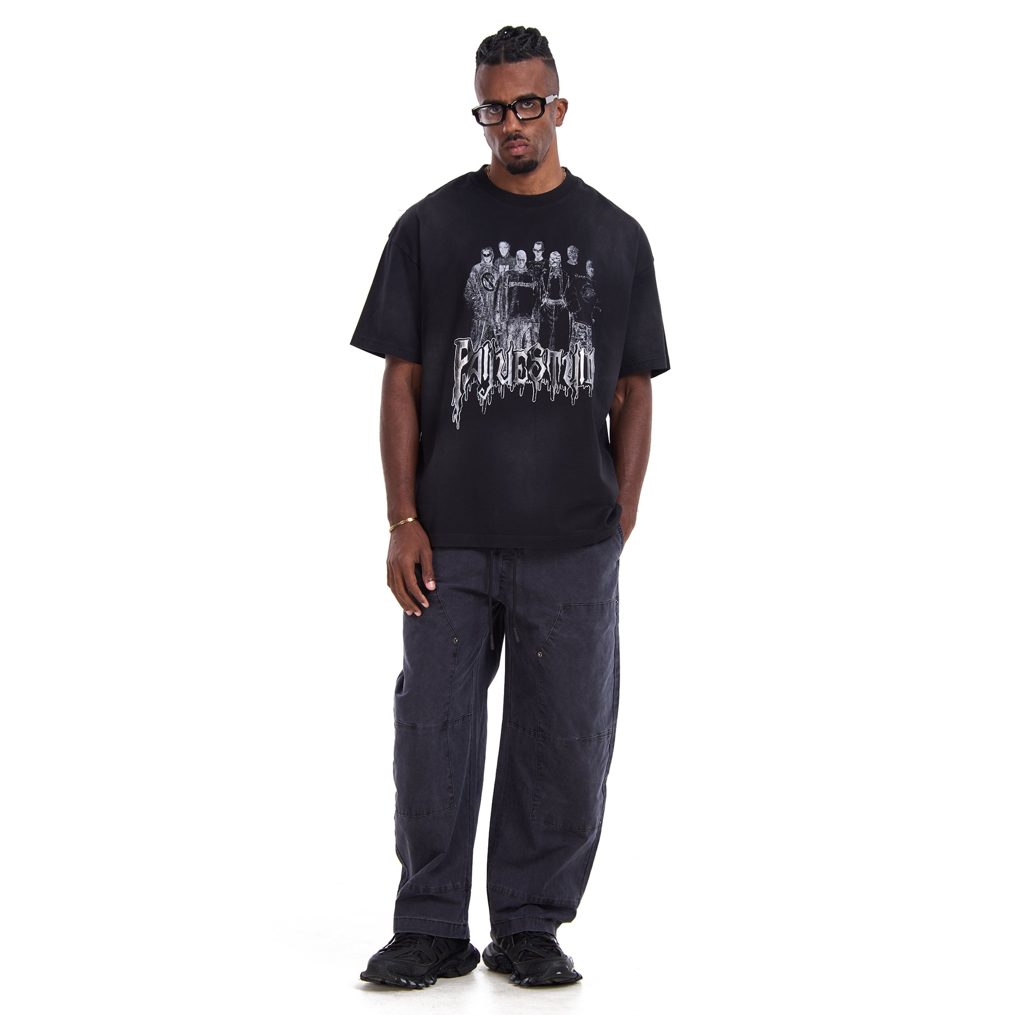 Black Printed T-shirt