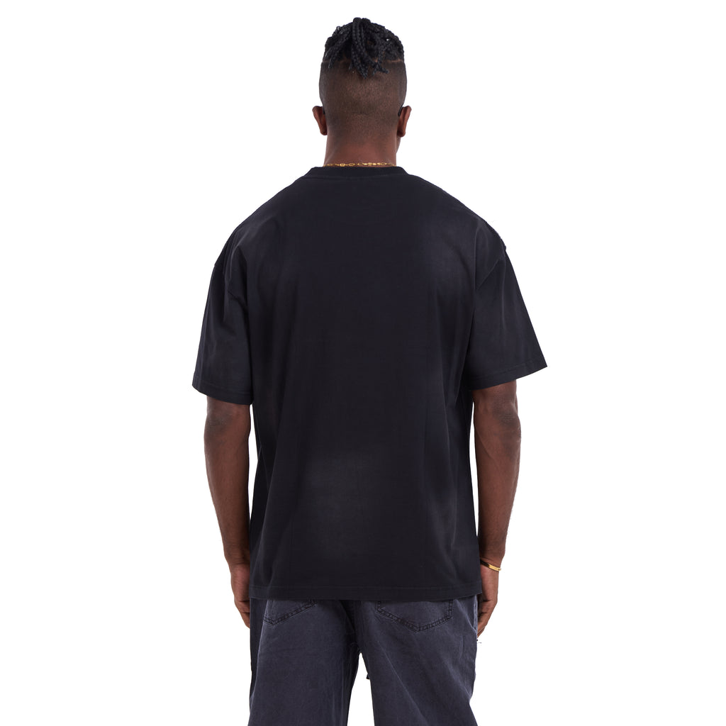 Black Printed T-shirt