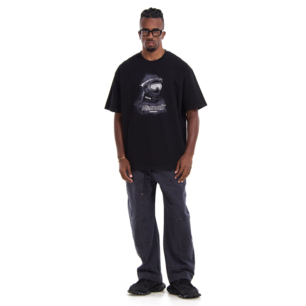 Black Printed T-shirt