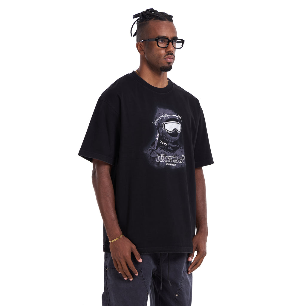 Black Printed T-shirt