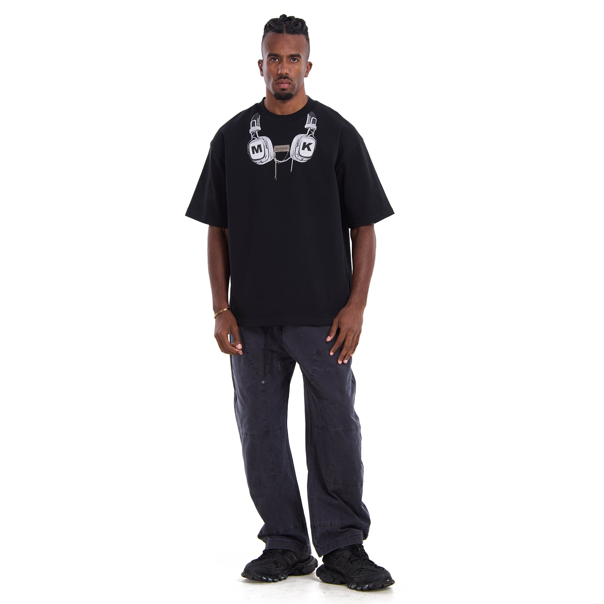 Black Michael Kors Oversize T-shirt