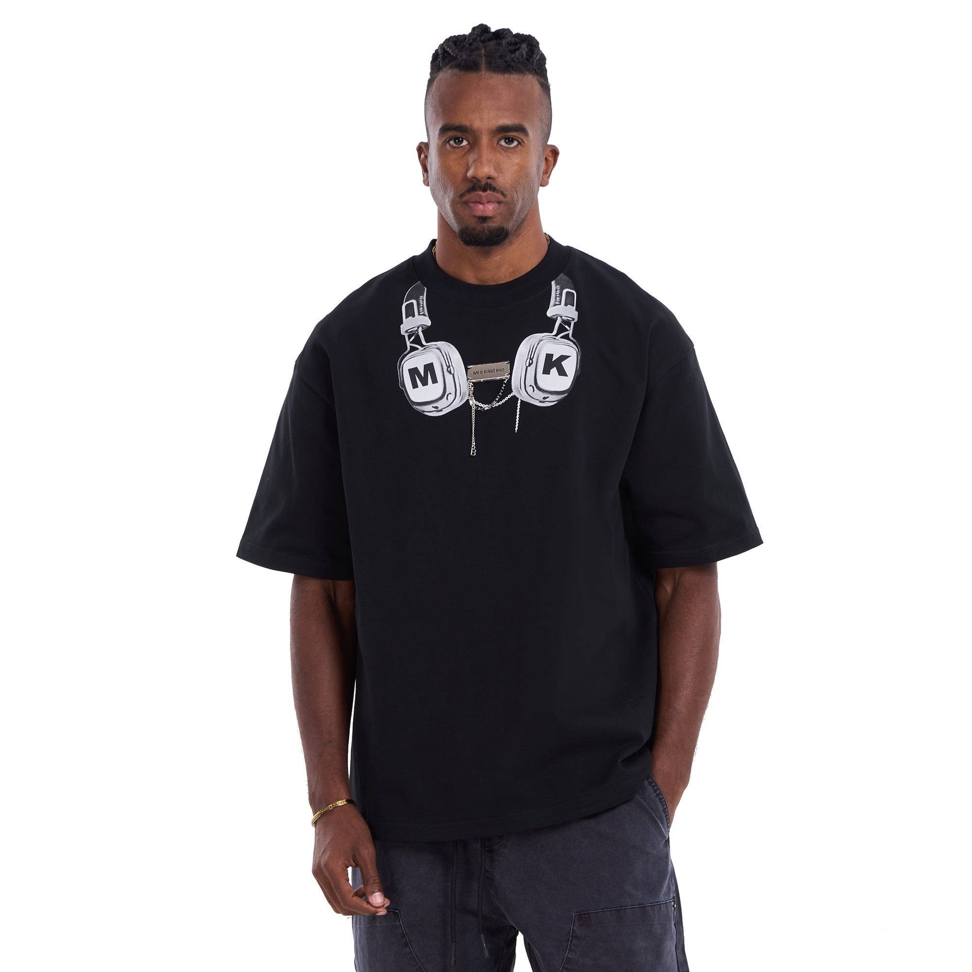 Black Michael Kors Oversize T-shirt