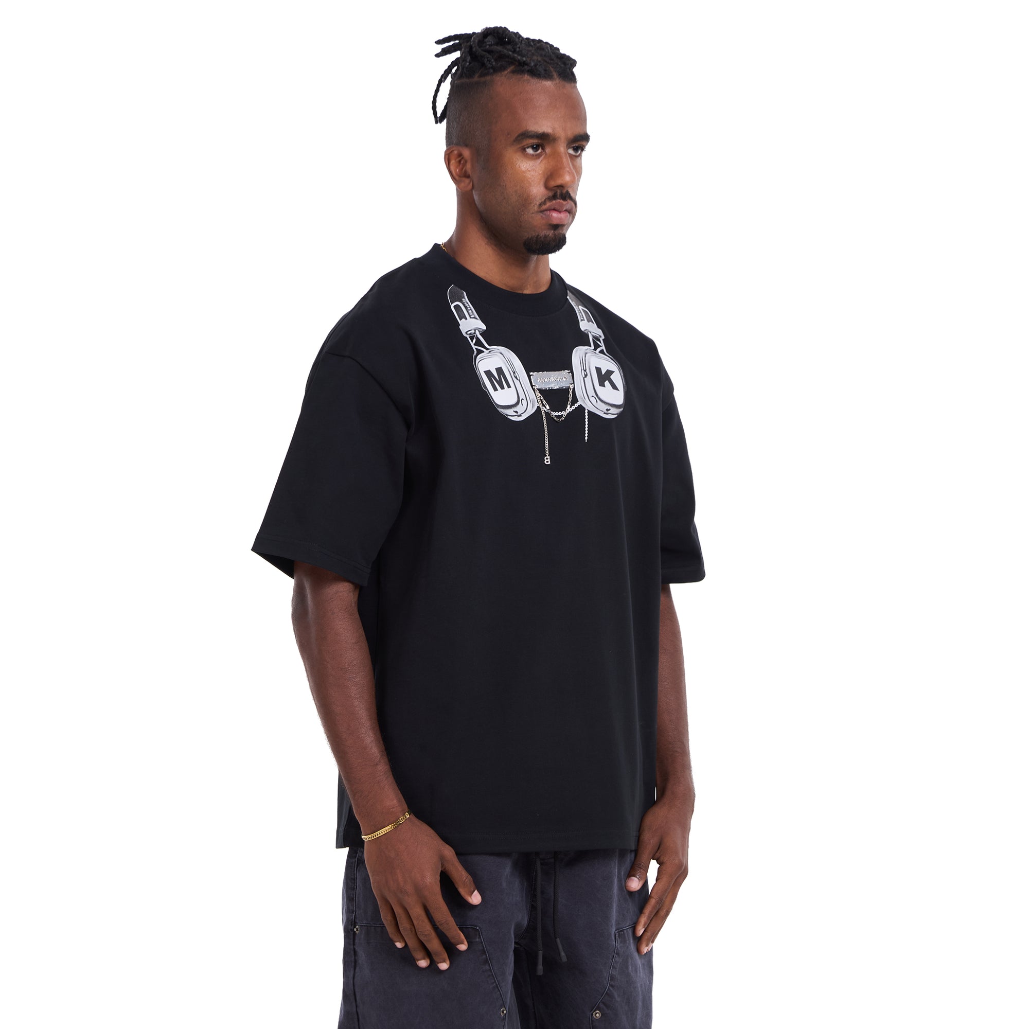 Black Michael Kors Oversize T-shirt