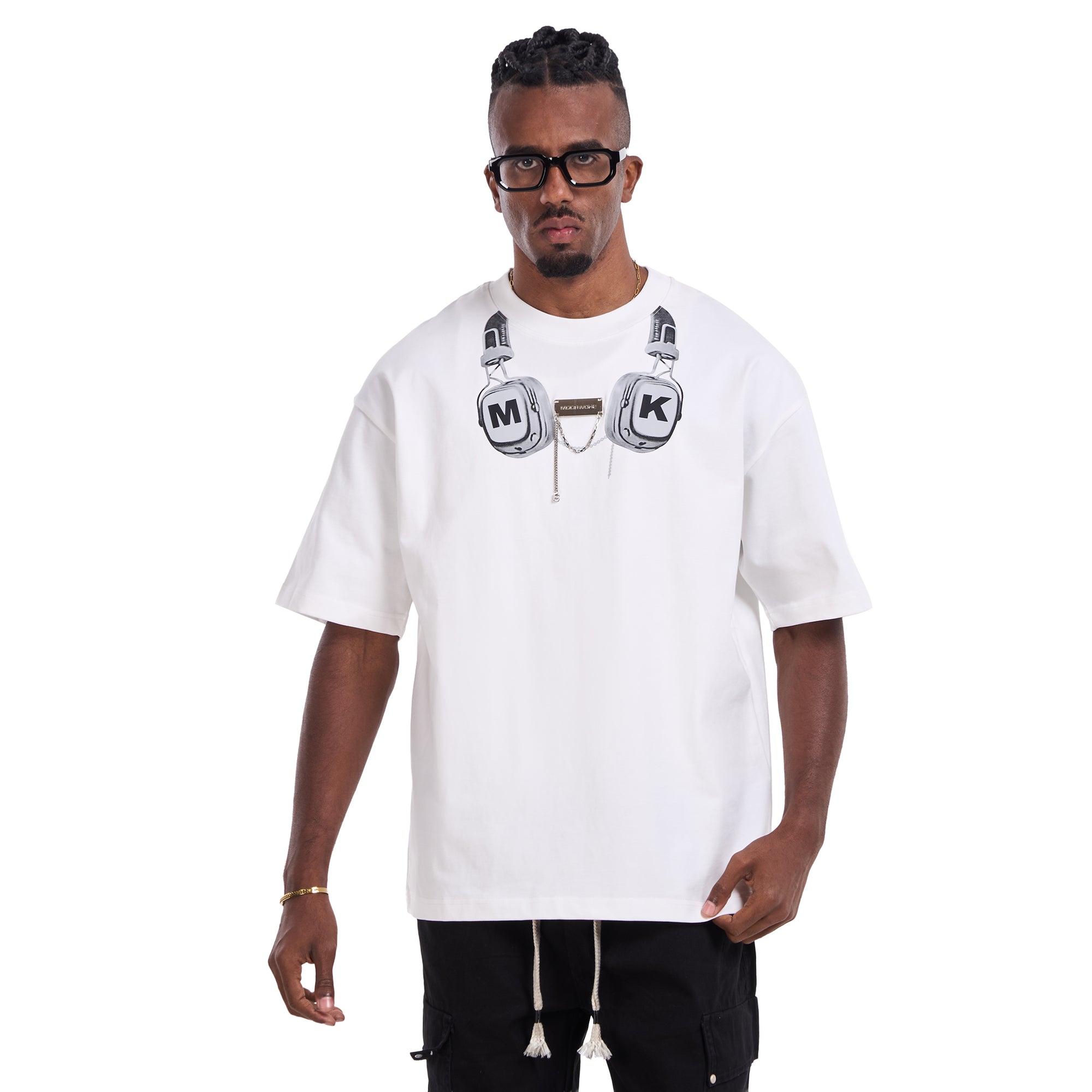White Michael Kors Oversize T-shirt