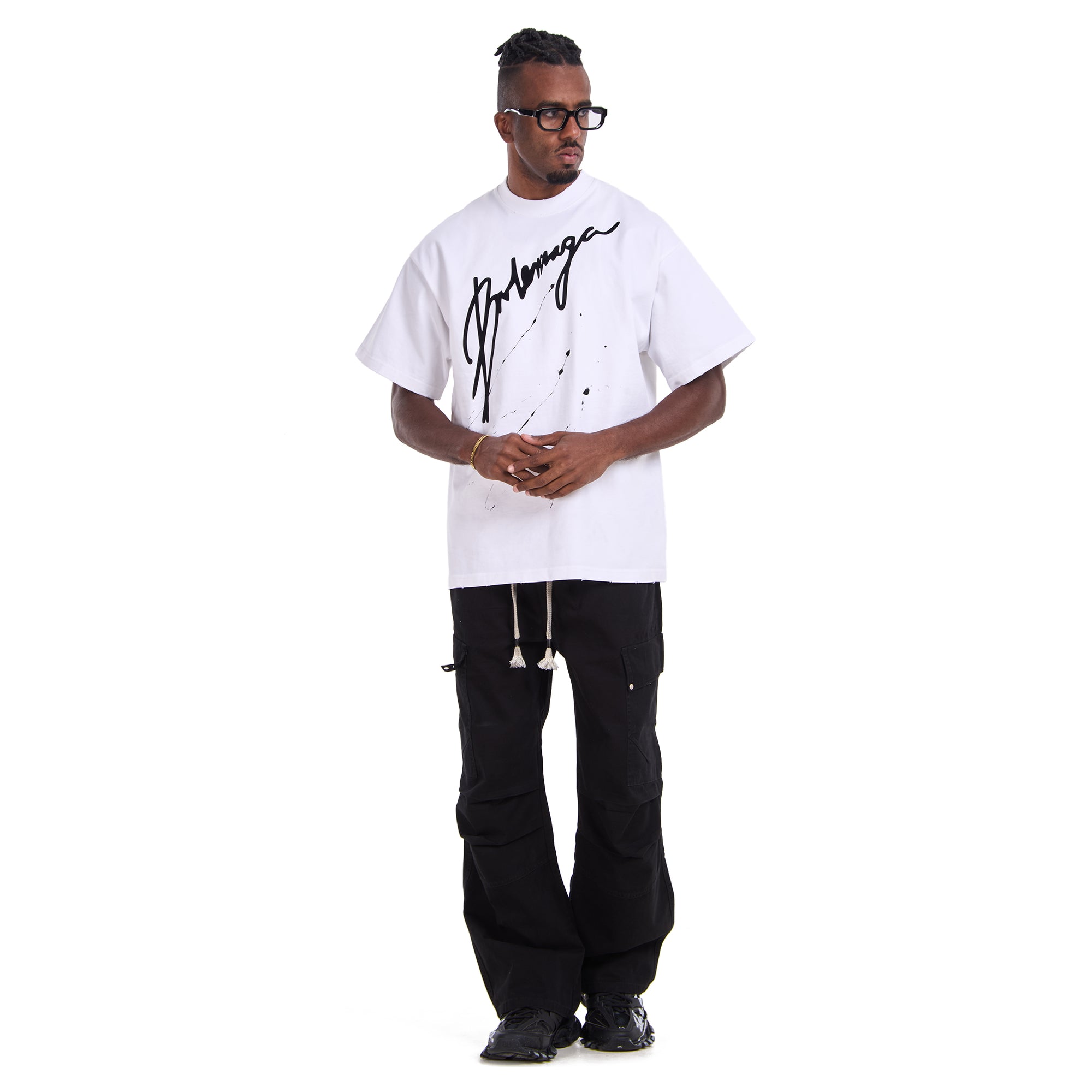 White Balenciaga Oversize T-shirt