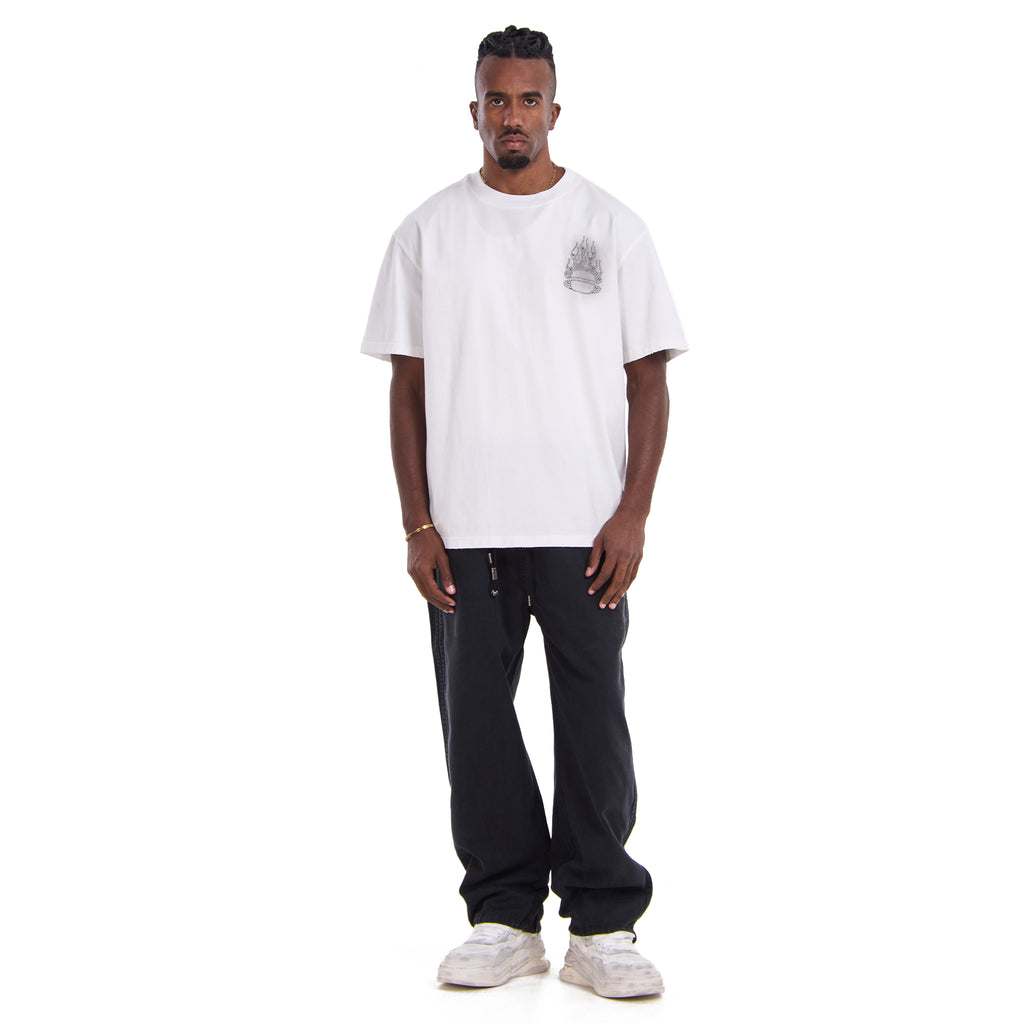 White Balenciaga Oversize T-shirt