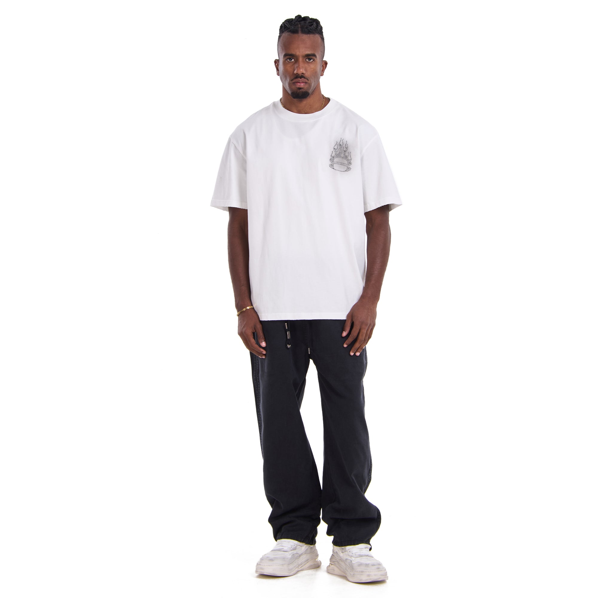 White Balenciaga Oversize T-shirt