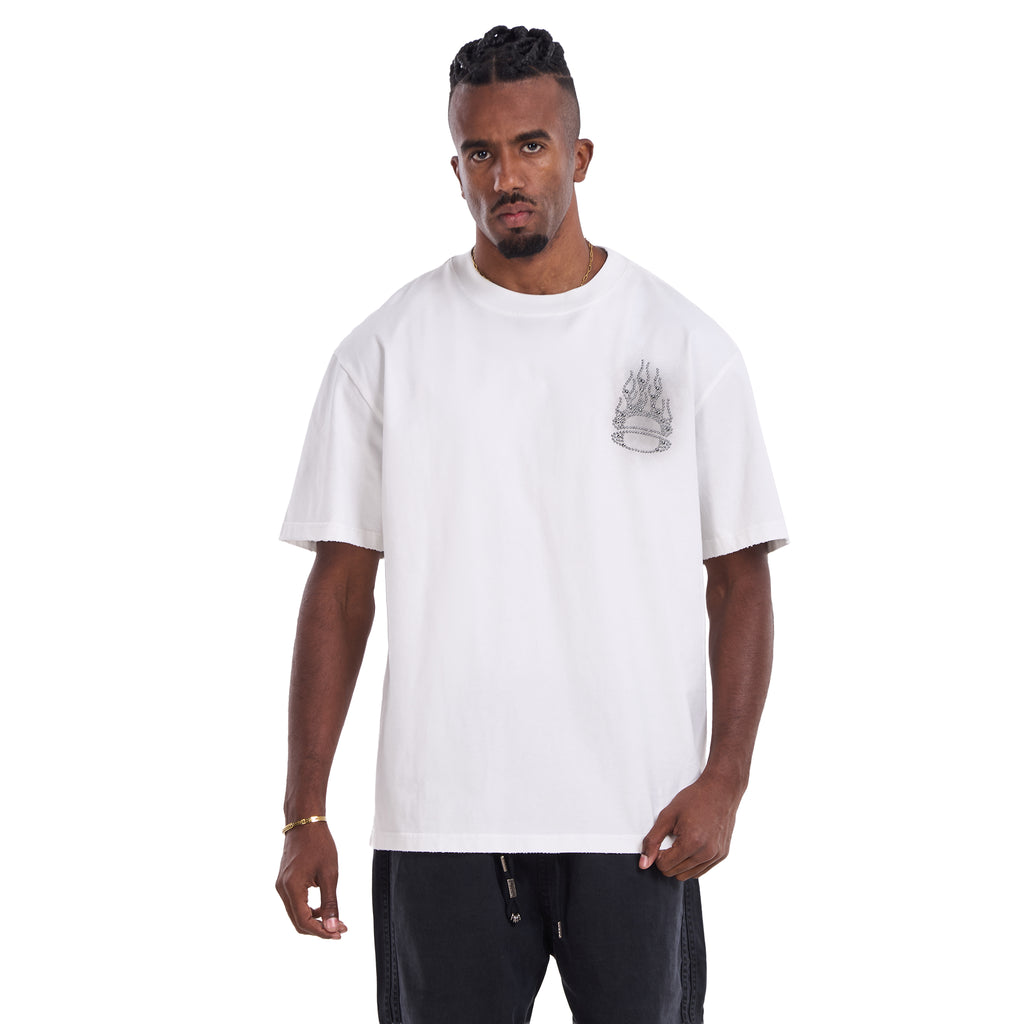 White Balenciaga Oversize T-shirt