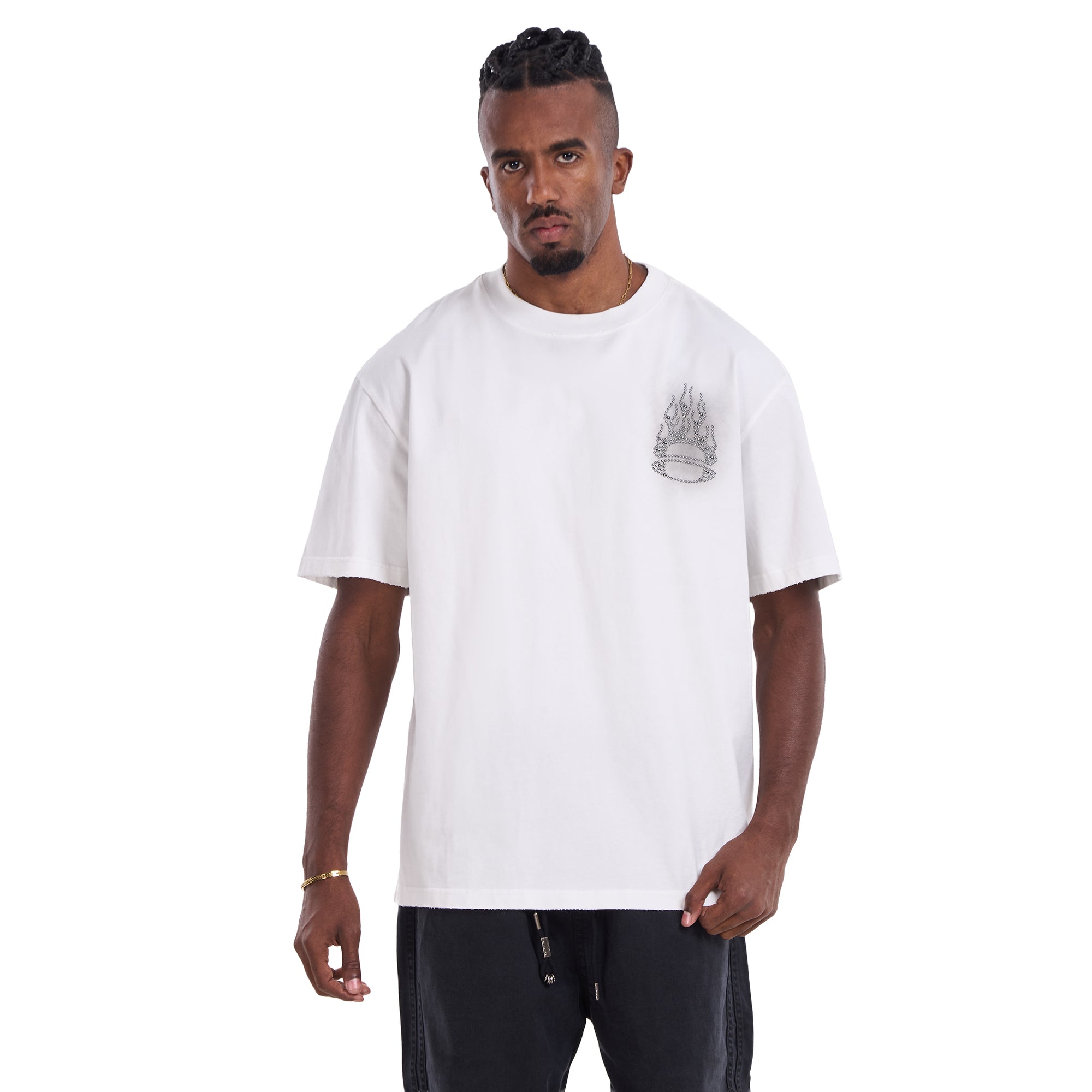 White Balenciaga Oversize T-shirt
