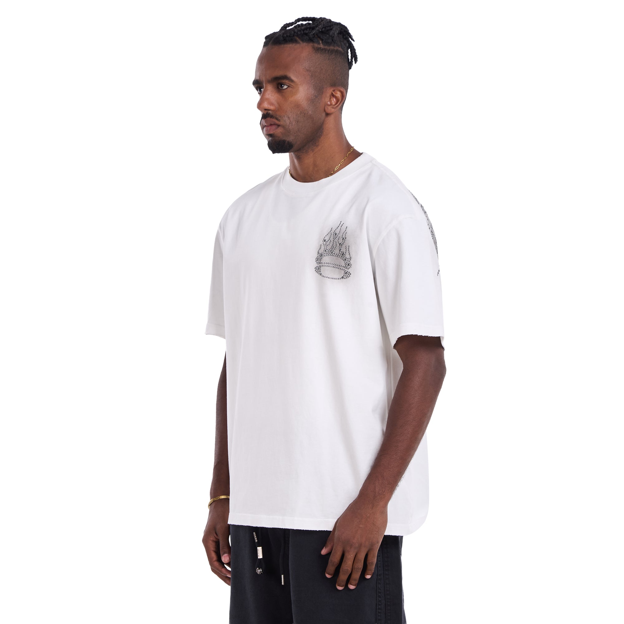 White Balenciaga Oversize T-shirt