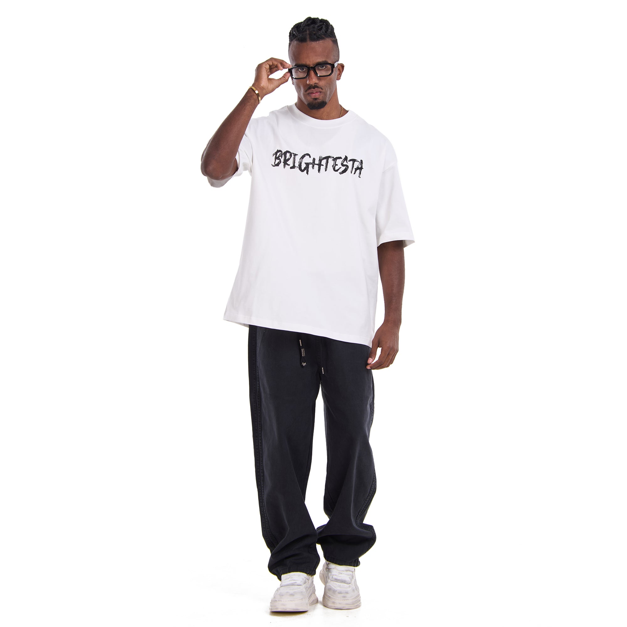 White Brightesta Oversize T-shirt