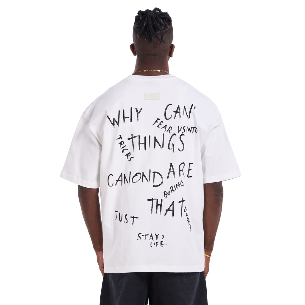 White Brightesta Oversize T-shirt