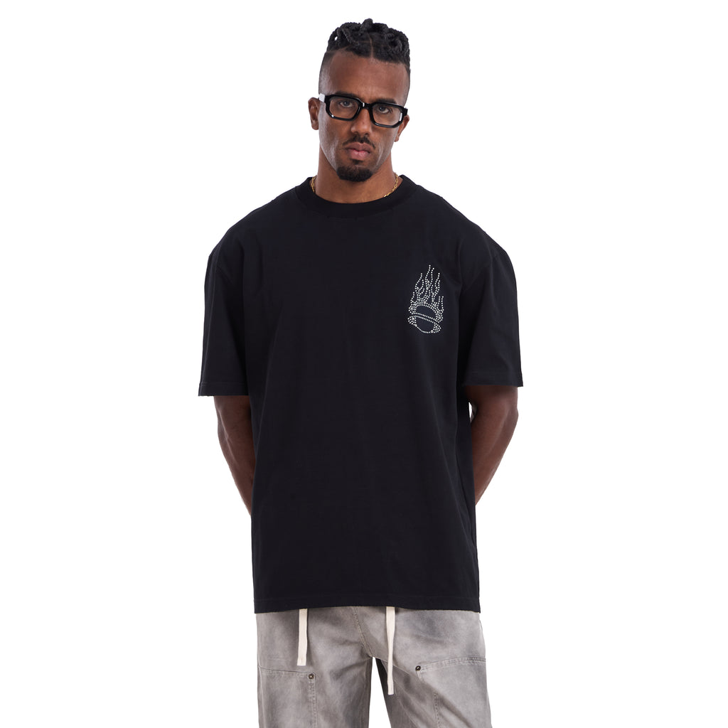 Black Balenciaga Oversize T-shirt