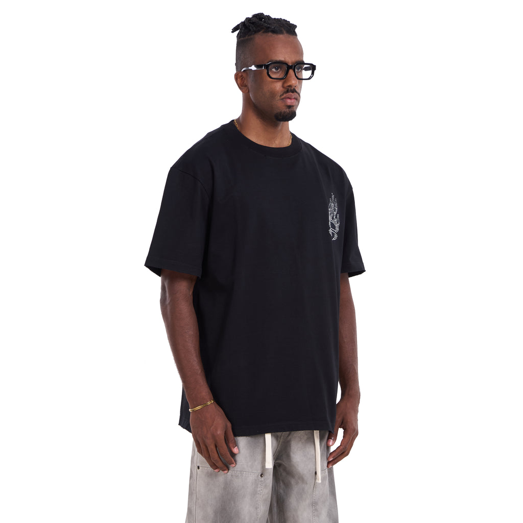 Black Balenciaga Oversize T-shirt
