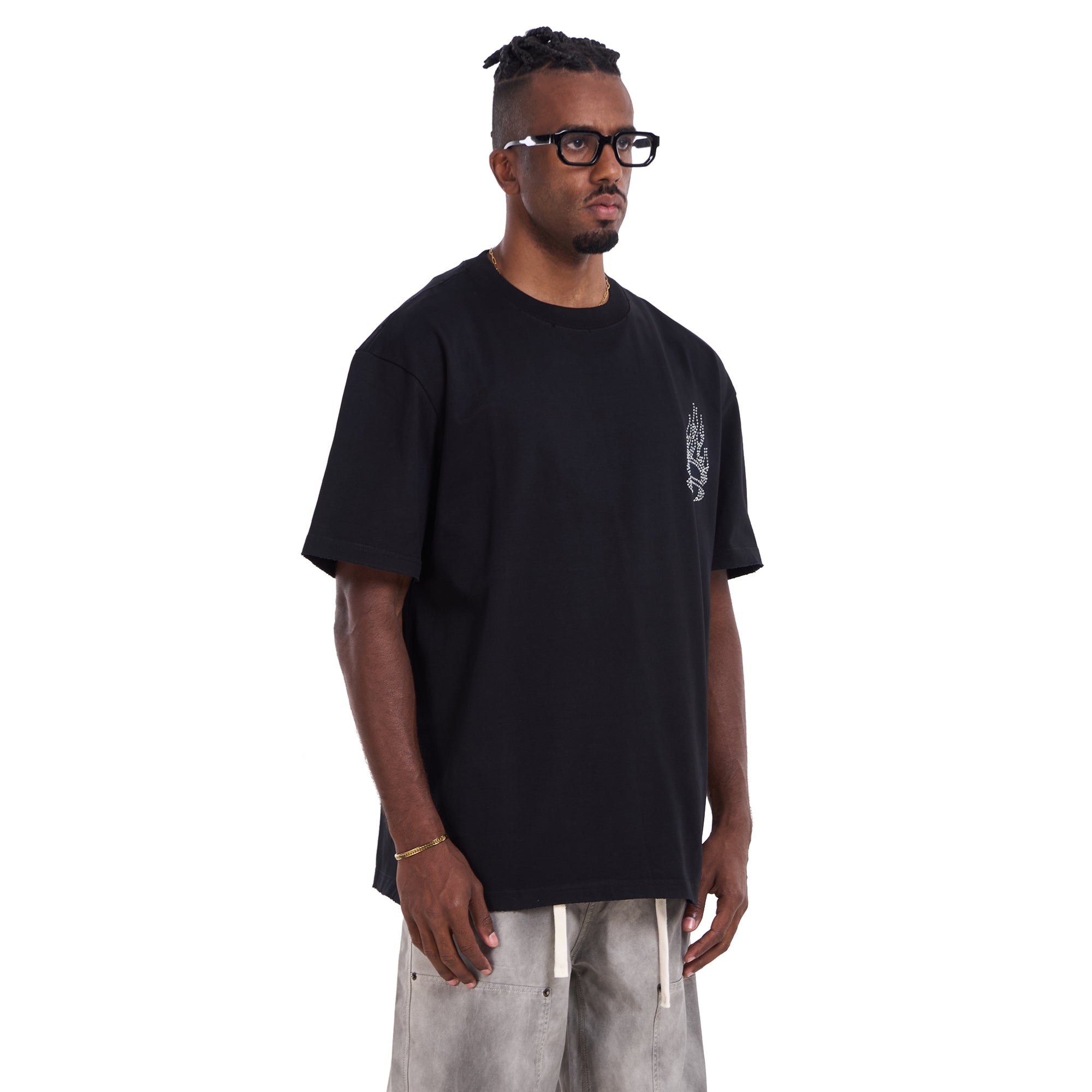 Black Balenciaga Oversize T-shirt