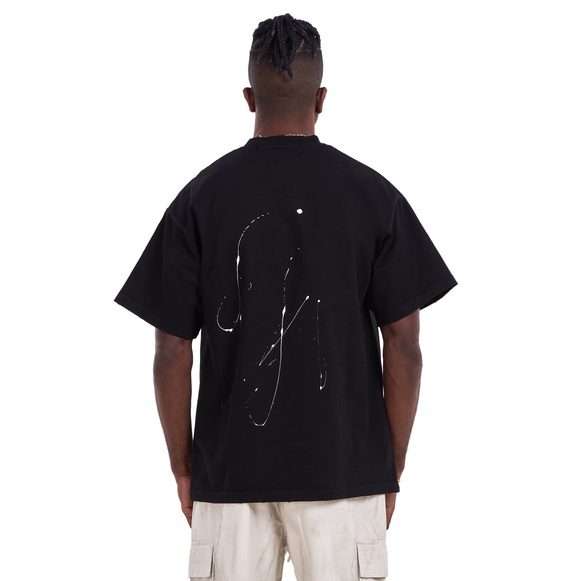 Black Balenciaga Oversize T-shirt