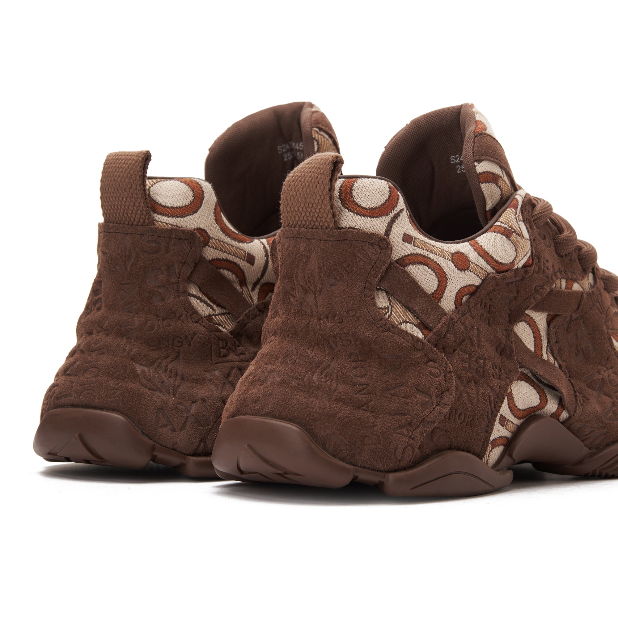 Brown In Stlye SLX Low Top Sneakers Luxury Shoes