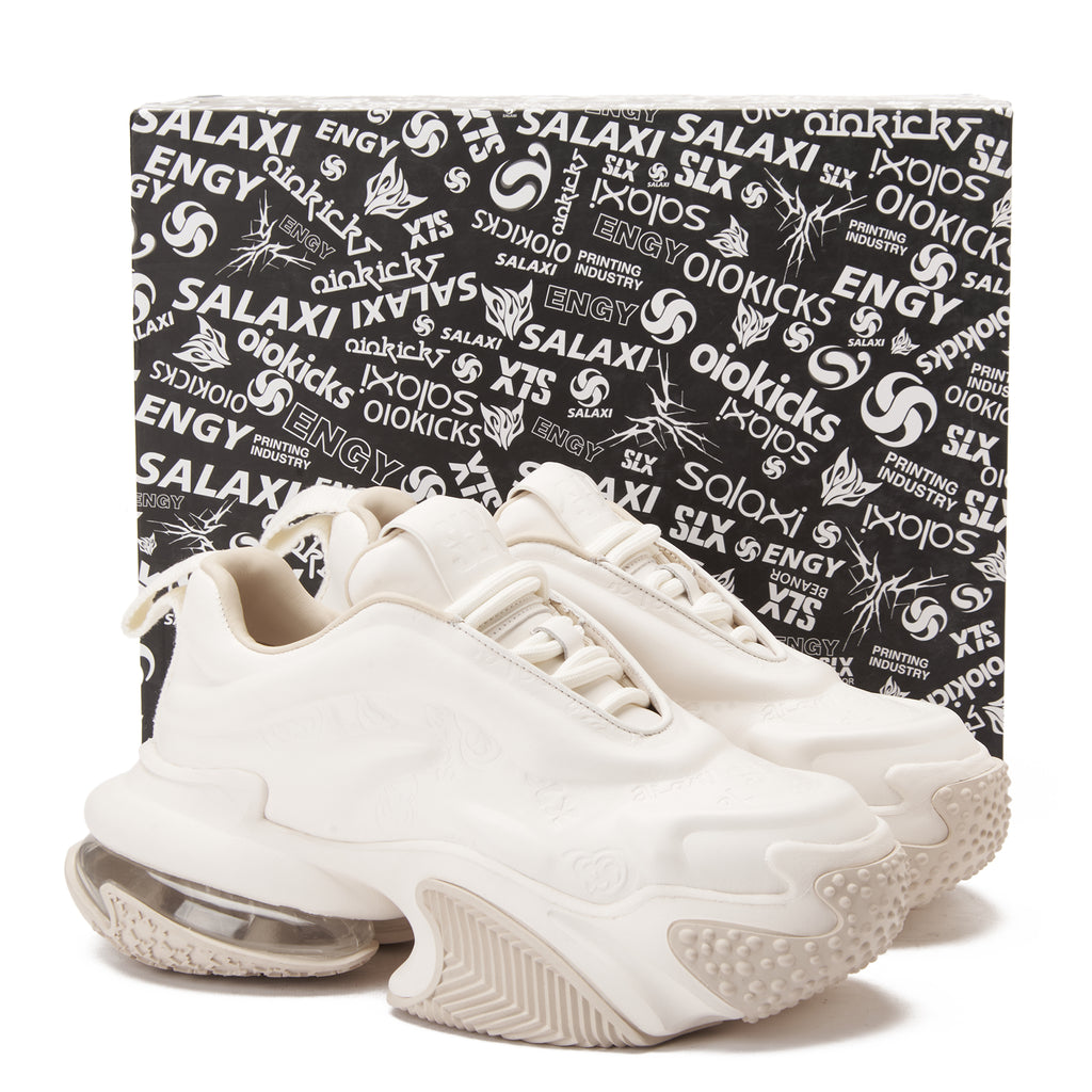 White SLX Beanor Sneakers Luxury Shoes